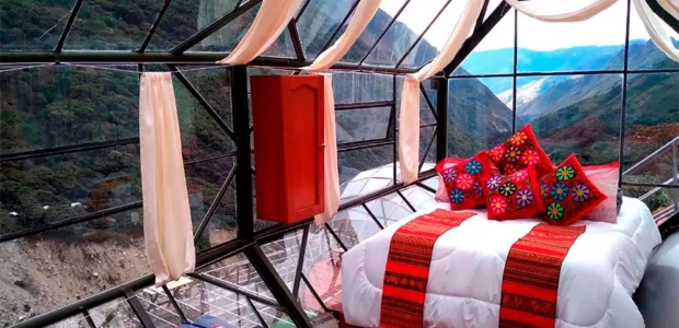 Alojamiento en domos de cristal o “glamping” en Salkantay