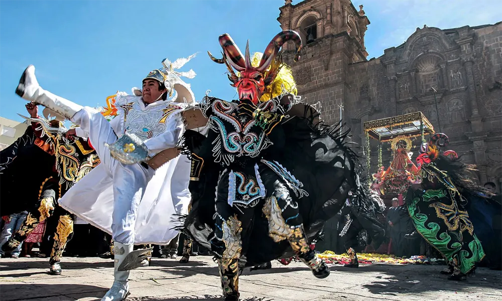 Festival de la Virgen de la Candelaria desde Dentro