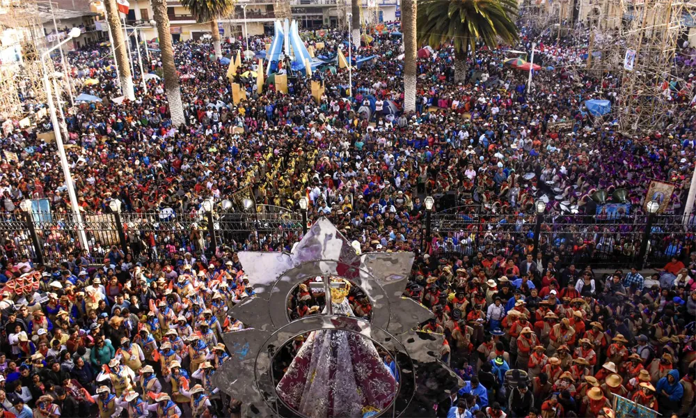 Fiesta de la Virgen de la Puerta en Otuzco