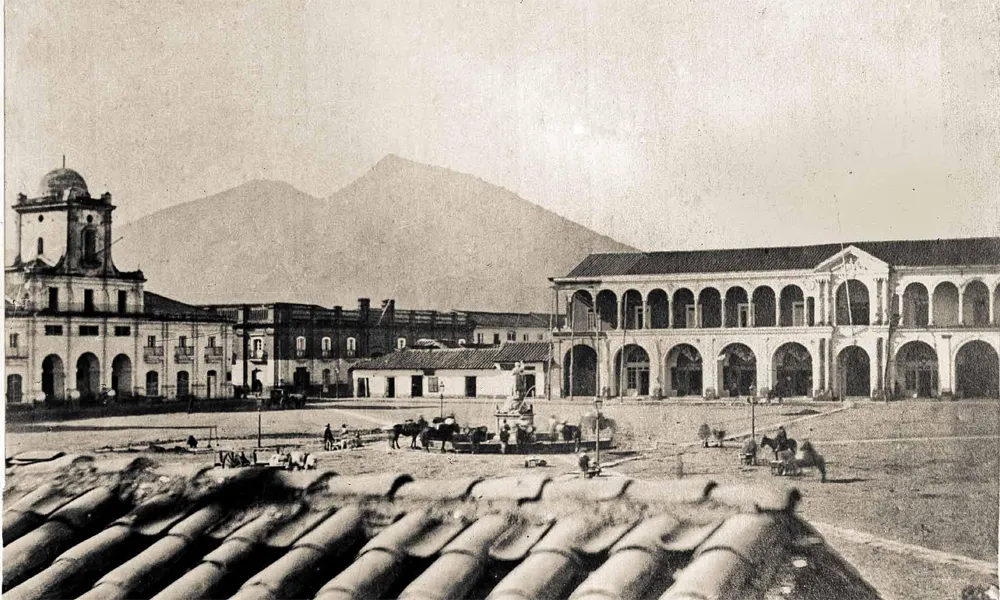 Pueblo fantasma de Yungay antiguo