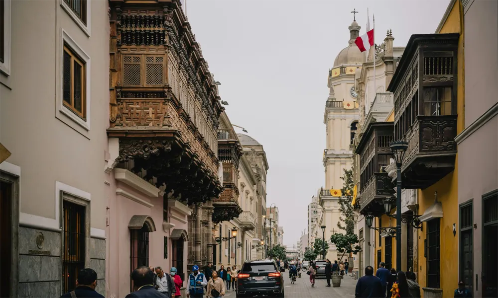 Ruta de los Balcones Coloniales en Lima