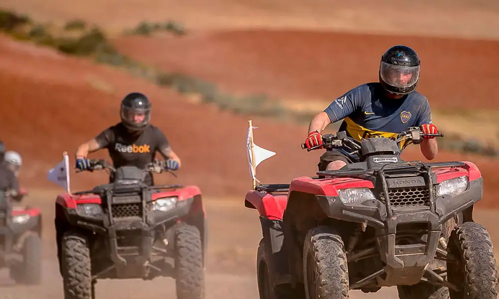 ATV tour to Moray and the salt mines in the Sacred Valley