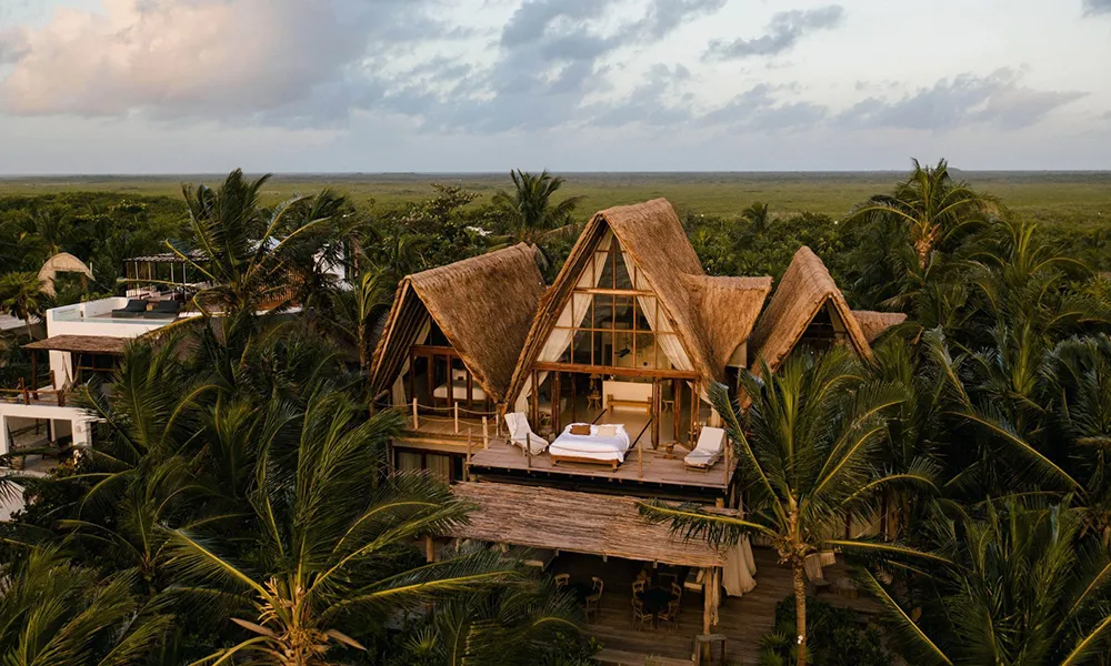 Hoteles con bungalows ideales para lunas de miel