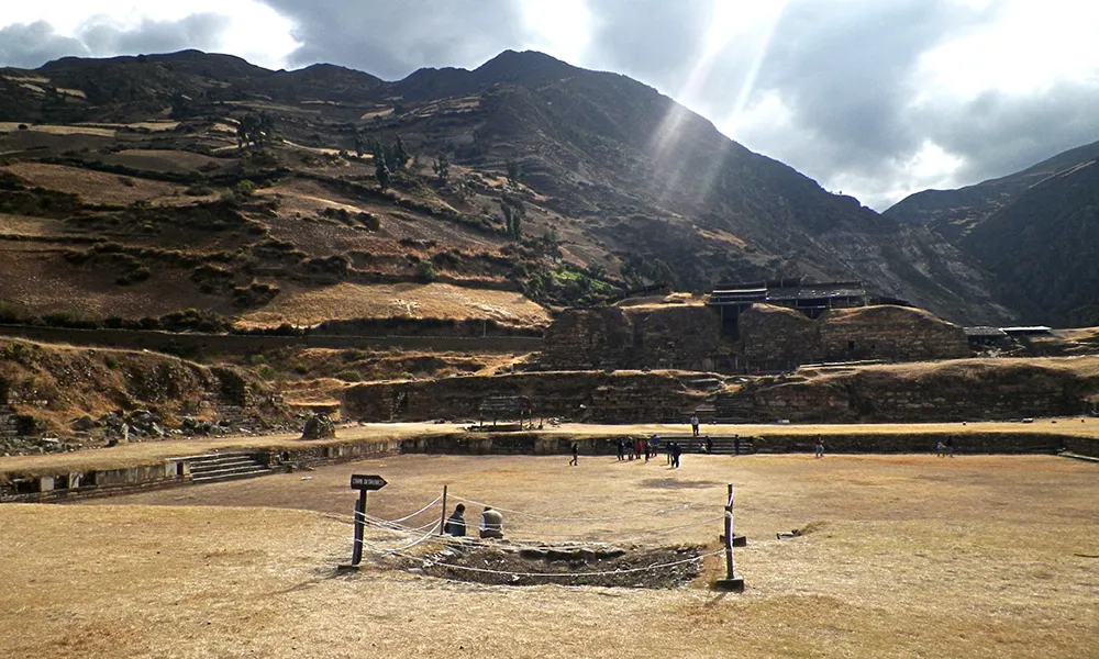 Pueblo de Olleros en Áncash